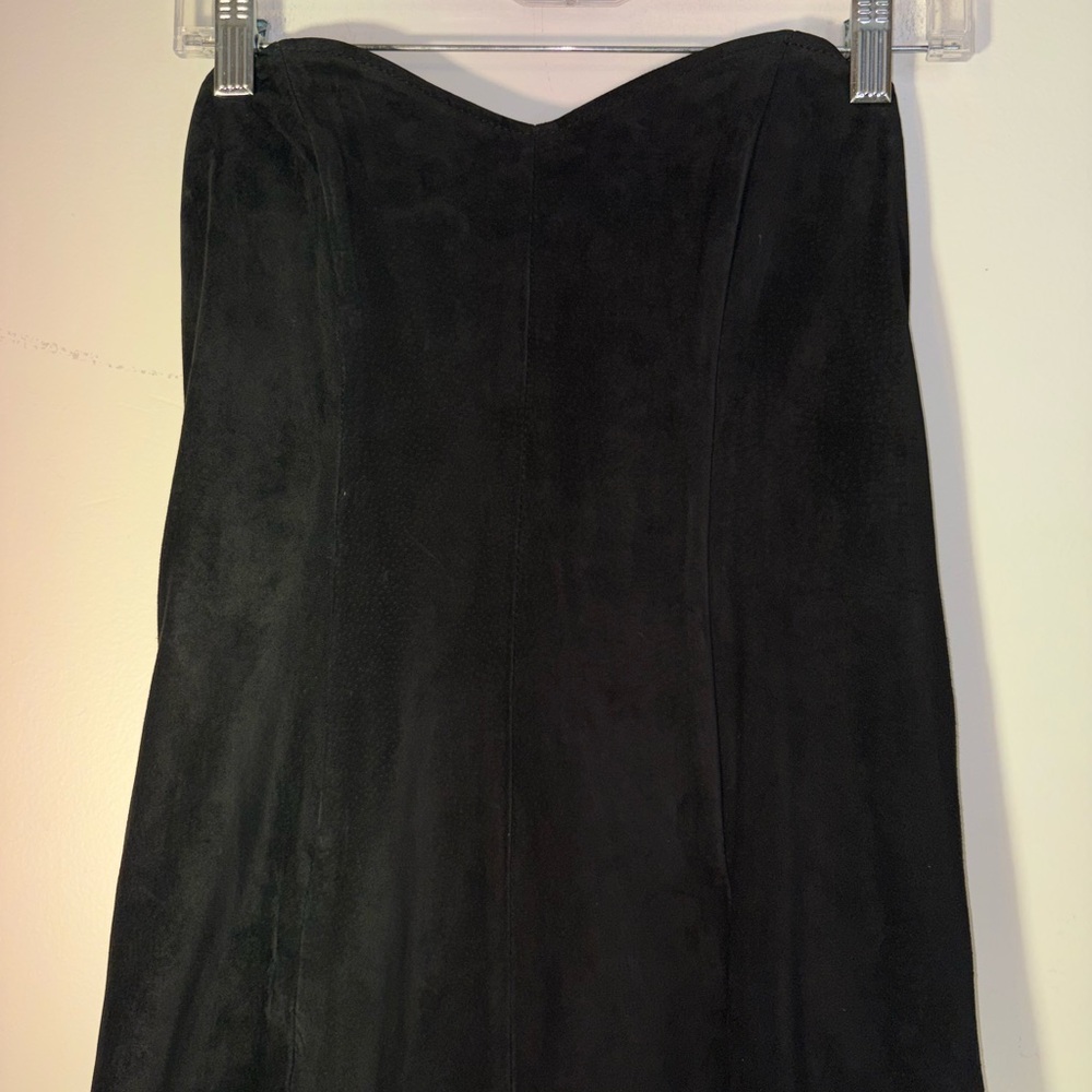 Wilsons Leather sweetheart dress vintage Rare M - Picture 8 of 11